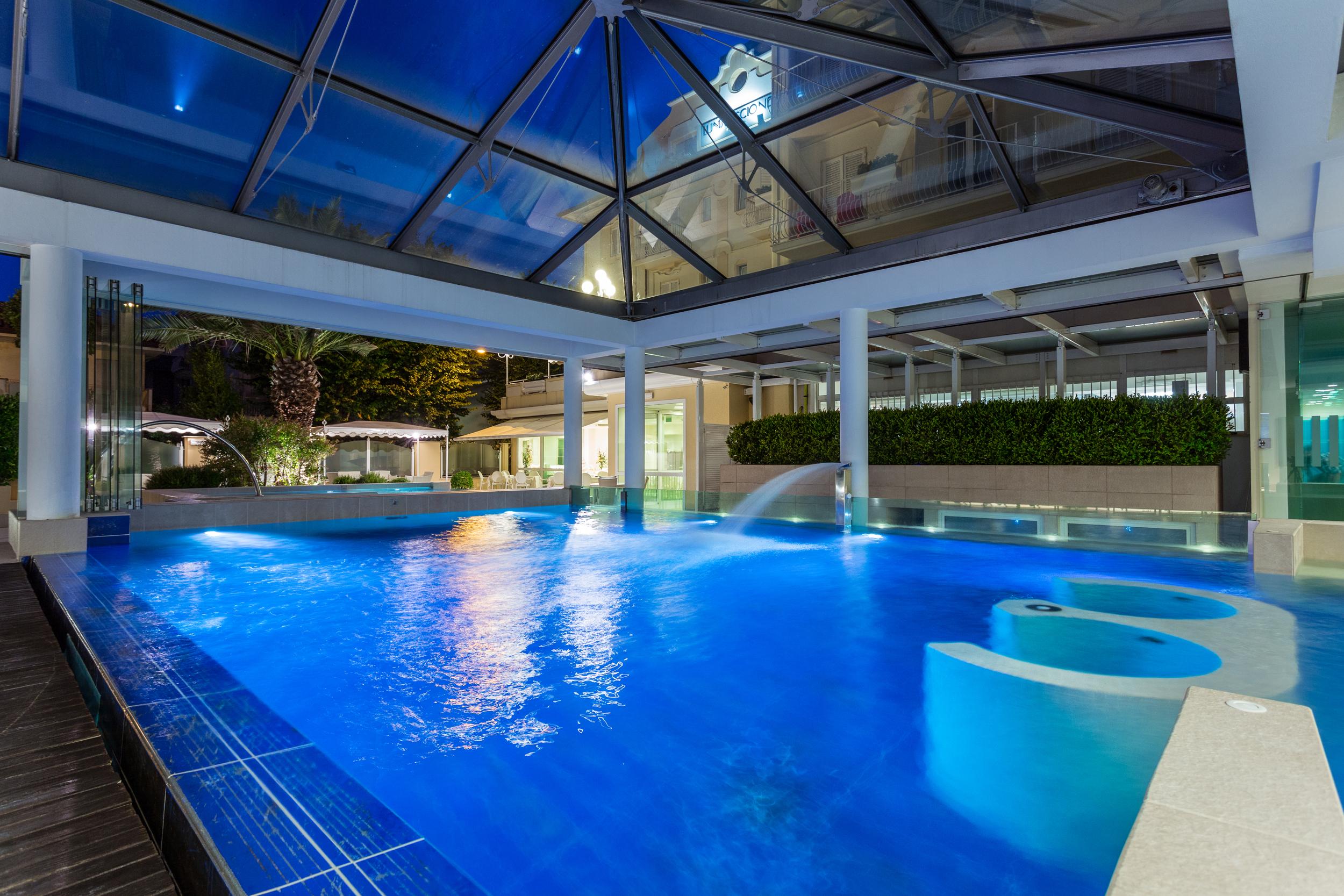 Hotel Luna Riccione E Aqua Spa Only Adults +12 Exterior foto