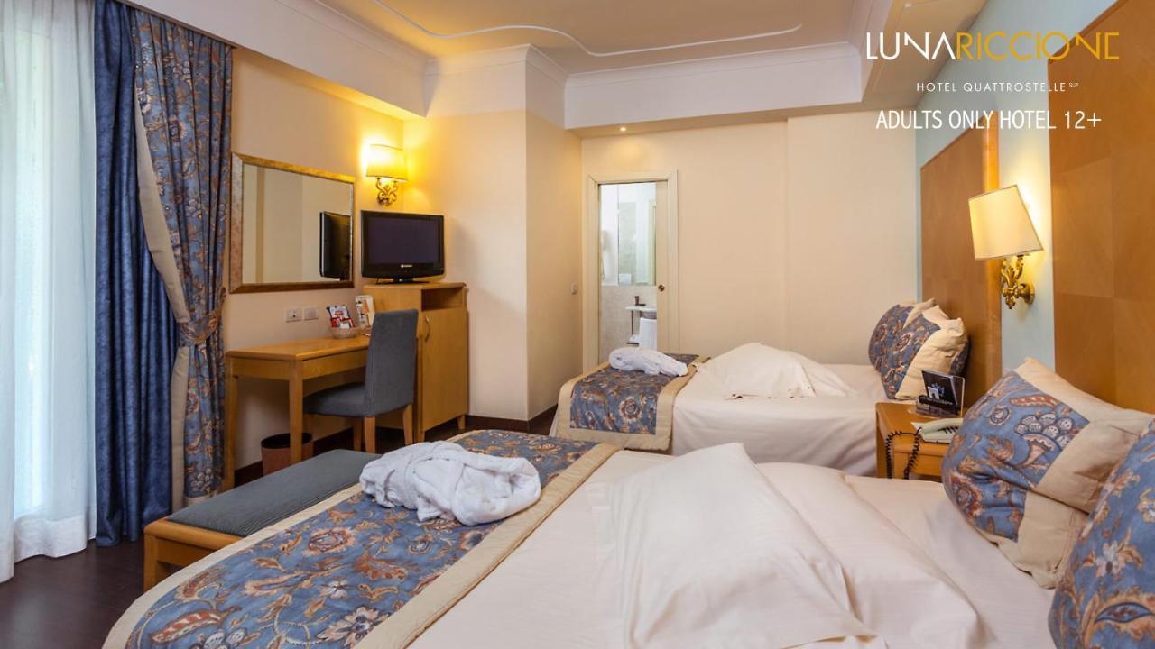 Hotel Luna Riccione E Aqua Spa Only Adults +12 Exterior foto