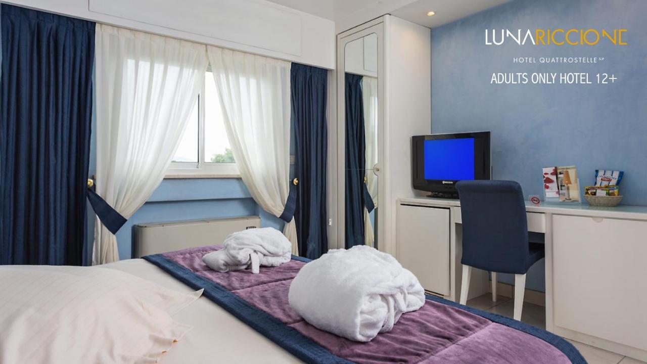 Hotel Luna Riccione E Aqua Spa Only Adults +12 Exterior foto