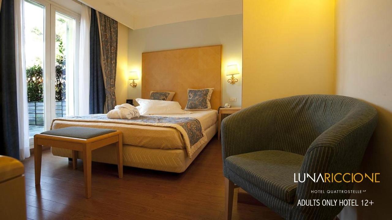 Hotel Luna Riccione E Aqua Spa Only Adults +12 Exterior foto
